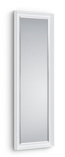 Specchio da Parete 50x150x5 cm in Plastica Wanda Bianco cromo
