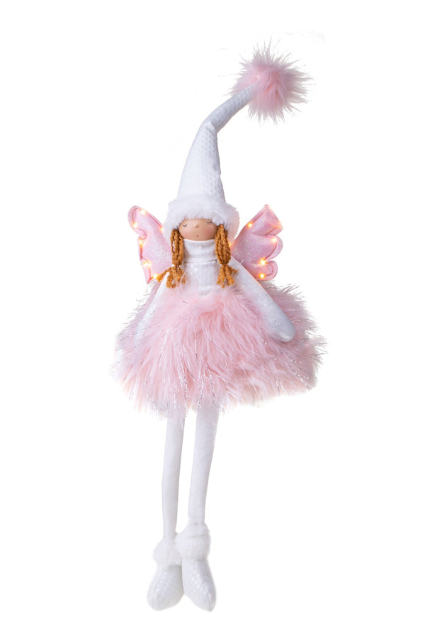 prezzo Ange Assis avec Led H60 cm en Tissu Rose