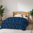 Trapunta Invernale Stampata in Microfibra 200gr Double Face Vortex Varie Misure