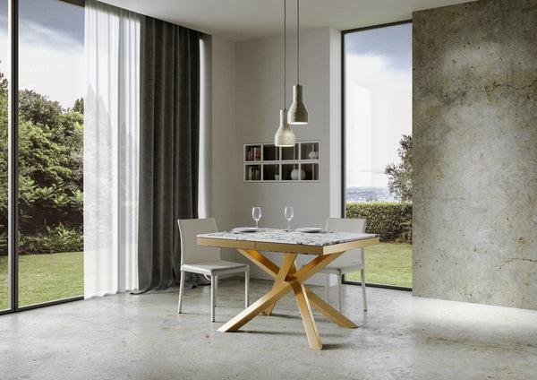 Tavolo Allungabile 120-380x90x77 cm Volantis Evolution Marmo online