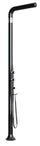 Mitigeur de douche de jardin extérieur inverseur et douchette mobile Arkema Funny Yang Top Line Perla Nera