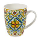 Set 4 Tazze Ø8,3x10,1 cm in Bone China VdE Tivoli 1996 Costiera