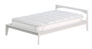 Topper Trapuntato 300 gr/mq con Elastici Fancy Bianco Varie Misure