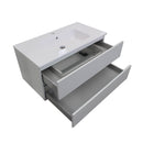 Mobile da Bagno sospeso Bali 10C Twist Bianco TFT