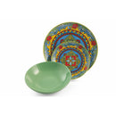 Servizio Piatti 18 Pezzi in Porcellana e Gres Villa d'Este Renaissance