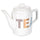 Teiera 22,5x11x17,5 cm 1,10 Litri in Gres VdE Tivoli 1996 Luxury