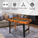 Calcio Balilla in Legno MDF 84,5x40x 61,2 cm 