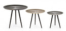 Set 3 Tavolini Rotondi Tahir