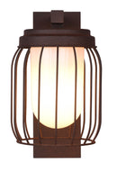 Applique da Esterno Attacco E27 in Alluminio Pressofuso Ruggine