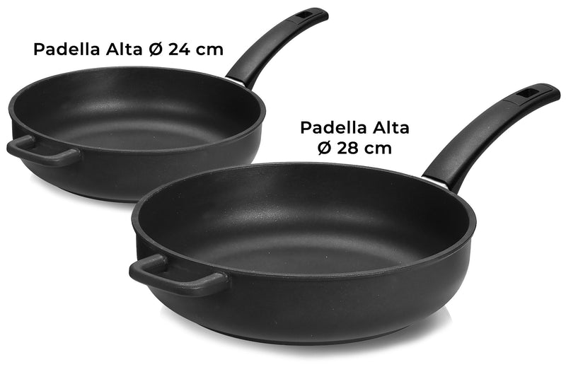 Batteria di Pentole 9 Pezzi in Alluminio Pressofuso Antiaderente Olympia Supreme