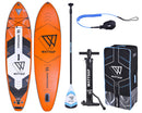 SUP Tavola Gonfiabile 335x81x15 cm con Pagaia Zaino e Accessori Wattsup Espadon Arancione