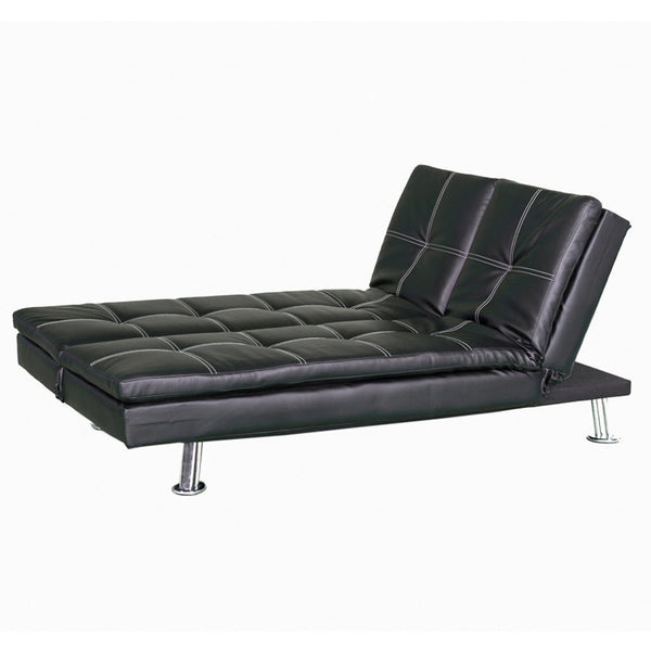 online Revêtement du canapé-lit Bologna Prontoletto en similicuir noir