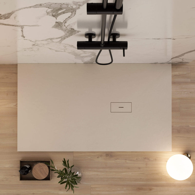 Piatto Doccia in Pietra Bonussi Manila Crema Varie Misure