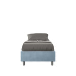Letto 1 Piazza E Mezzo Azelia Azzurro Varie Misure