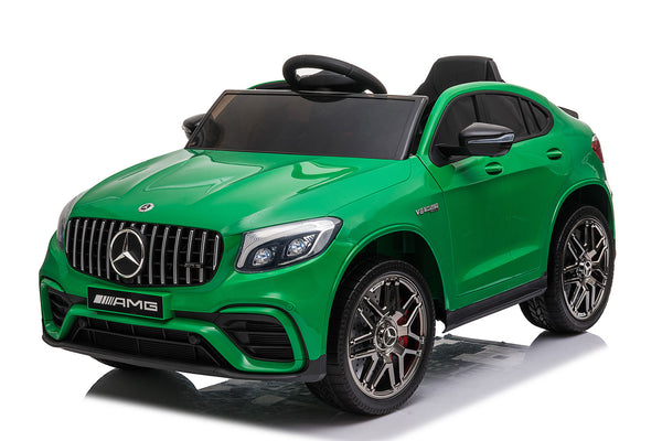 Macchina Elettrica per Bambini Licenza Ufficiale Mercedes AMG GLC63S Coupè 10,8V 5,4 Ah Verde sconto