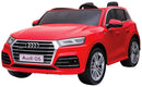 Macchina Elettrica per Bambini 2 Posti 12V Mp4 con Licenza Audi Q5 Quattro Rossa