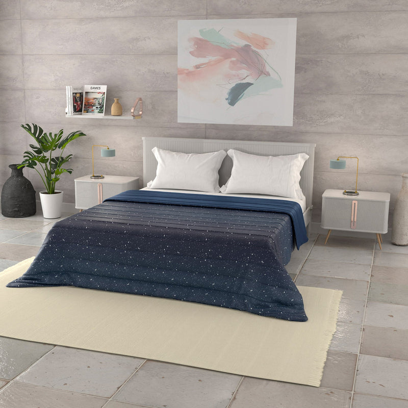 Trapuntino Estivo 100gr con Stampa in Microfibra Stars Varie Misure