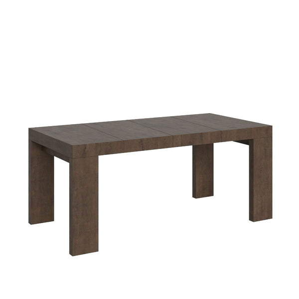 Table extensible 90/246x90x77 cm Roxell Premium Noyer prezzo