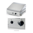 Piastra di Cottura in Ghisa a Gas GPL e Metano Ompagrill Plancha Single 4043 Cover/M