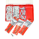 Set Punte + Tasselli Professionali 214 Pz con Box Porta Minuteria