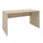 Bureau Josie 138,5x68x75 h cm en aggloméré bilaminé chêne clair