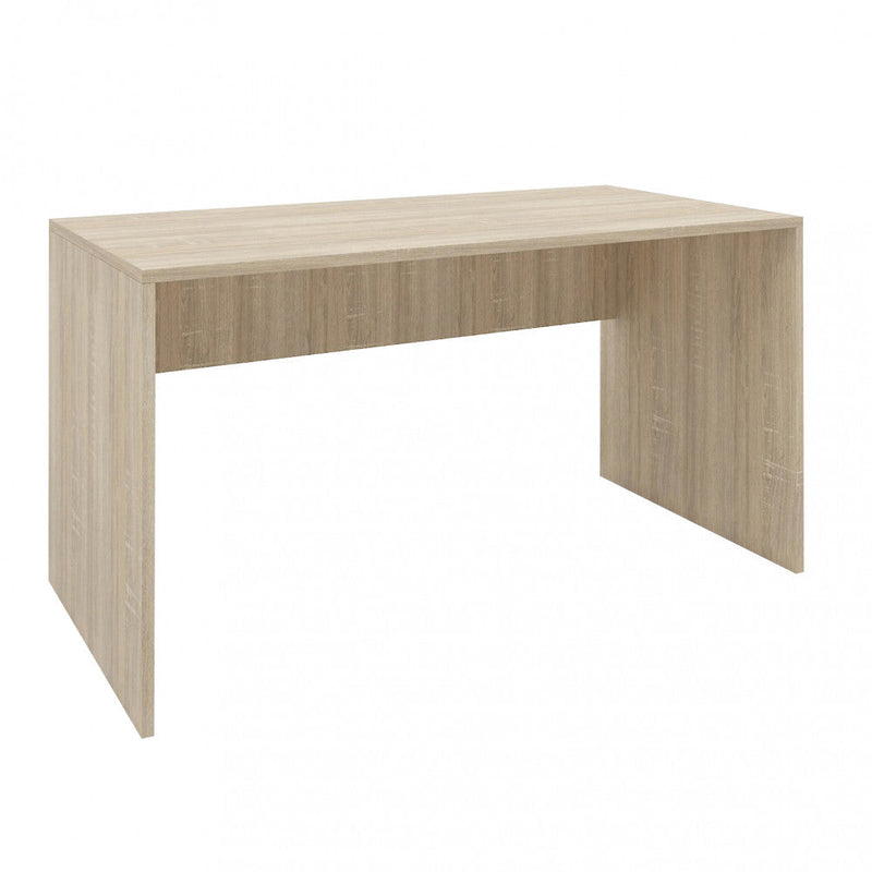 Scrivania Josie 138,5x68x75 h cm in Truciolare bilaminato Quercia Chiaro