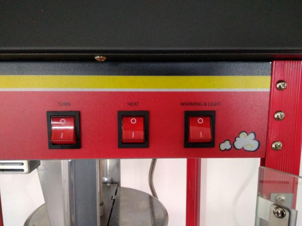 Machine à pop-corn électrique professionnelle de table Happy Air Events sconto