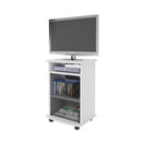 Mobile porta Tv Crescendo 50 47x40x73H cm bianco frassinato