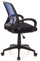 Sedia da Ufficio Operativa in Tessuto Room Blu