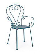 Sedia da Giardino 49x49x89h cm con Braccioli Etienne Ocean
