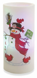 Proiettore Laser a Batteria Led Neve Luci Natalizie da Interno Soriani Candela