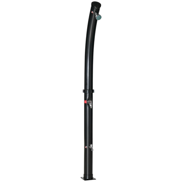 Douche Solaire de Jardin 20L avec Mitigeur Noir acquista