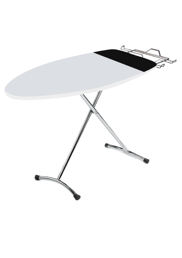 prezzo Asse da Stiro Elegant 125x46cm Salvaspazio Area Ignifuga con Copriasse In Acciaio