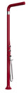 Mitigeur de douche de jardin extérieur inverseur et douche mobile Arkema Funny Yang Rouge
