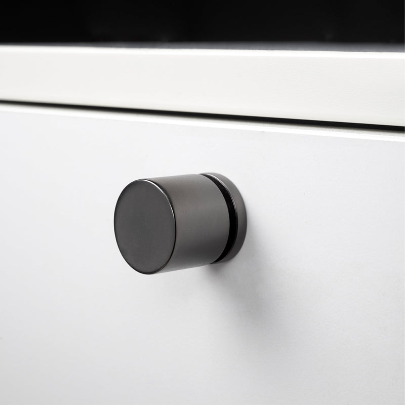 Pomolo per Mobile Zama Titanio 20 Pezzi Emuca