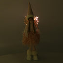 Angelo led tessuto rosa cm 15x10xh52