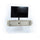 Meuble TV Ilia en chêne 106x30x48H