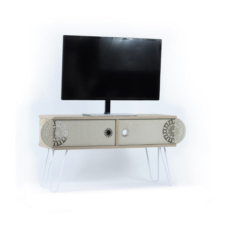 Porta TV Ilia rovere 106x30x48H 