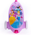 Monopattino Elettrico a Batteria 3 Ruote per Bambini Sparabolle con Licenza Disney Princess