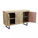Mobile Benson 135x45x83 h cm in Legno Marrone
