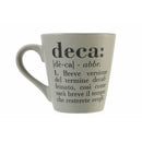 Set 3 tazzine Caffè "Deca" Ø5x5,5 cm in Bone China VdE Tivoli 1996 