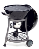 Barbecue a Carbone in Smalto Porcellanato Sochef Grande Pupo Nero