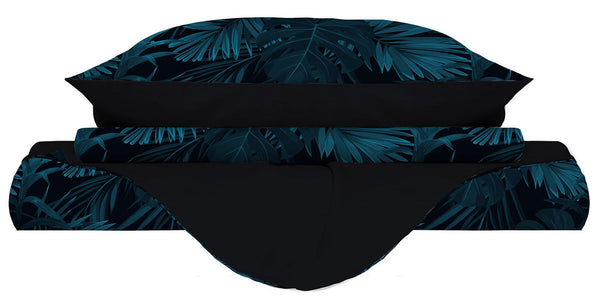 Housse de couette avec taies d'oreiller imprimées en microfibre Banshe Différentes tailles prezzo