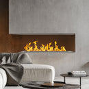 Bruciatore a Bioetanolo Smart App Inserto Automatico Camino Da Incasso Slim 70      