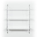 Mensola Neelix con 3 ripiani bianchi 60x15x68 cm bianco 
