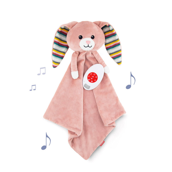 sconto Copertina Peluche Coniglio Caldo Abbraccio 50x40x10 cm con Melodie