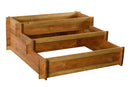 Letto per Orto Fioriera Rialzato 120x120x40 cm in Legno