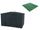 Plancher pour Jardinière 322x233x209 cm en Plastique Vert