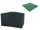 Plancher pour Jardinière 322x233x209 cm en Plastique Vert