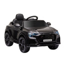 Macchina Elettrica per Bambini 3-5 Anni 6V Audi RS Q8 Autentica 1,5-3km/h con Telecomando e Musica Nero      